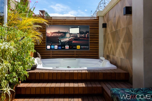 Téléviseurs Étanches WEMOOVE : le cinéma outdoor chez vous