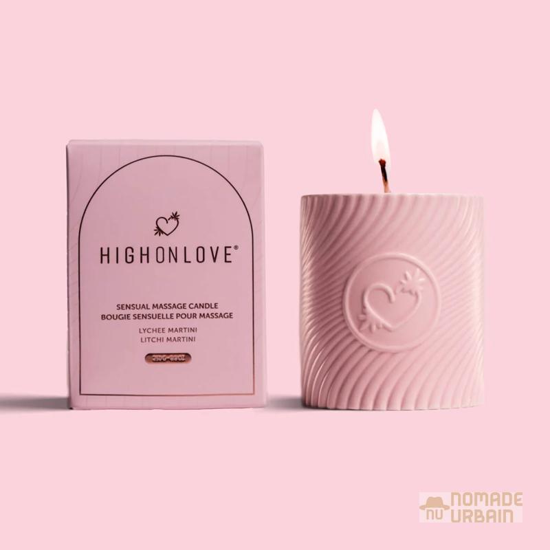 Bougie Rose de HighOnLove