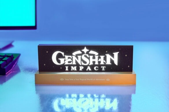 La lampe gaming Genshin Impact fusionne arts lumineux et vidéoludiques
