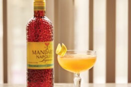 Mandarine Paper Plane, le cocktail de la semaine