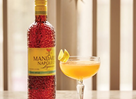 Mandarine Paper Plane, le cocktail de la semaine