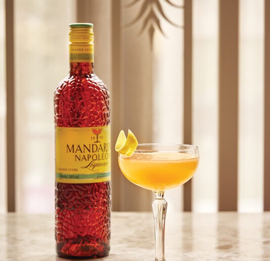 Mandarine Paper Plane, le cocktail de la semaine