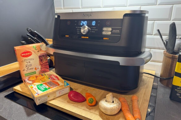 Test Ninja Foodi Flex AF500EU : AirFryer pour familles ou ogres