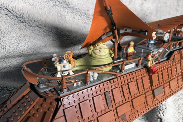 J&rsquo;ai monté le Set Lego (75397) La barge de Jabba : 77 cm de bonheur et de passion Star Wars