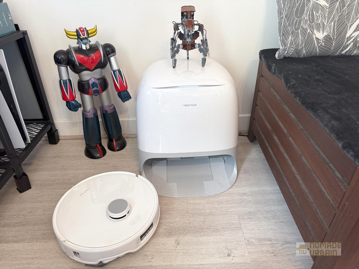Test Roborock Qrevo Curv : aussi performant que son design nous a charmé