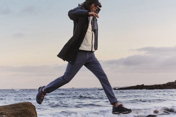 Aigle Chérir la mer : une parka stylé en filets de pêche