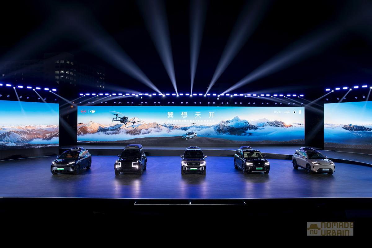 BYD x DJI : Une voiture qui pilote son propre drone, et pourquoi pas ?