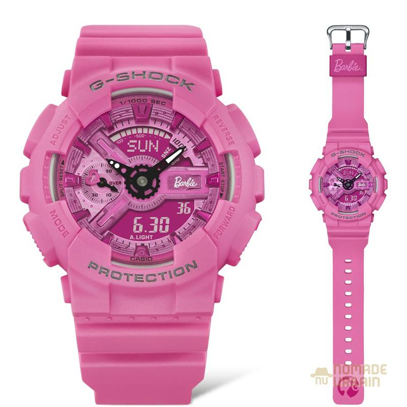 Casio x Barbie : la poupée culte troque ses talons pour une G-SHOCK