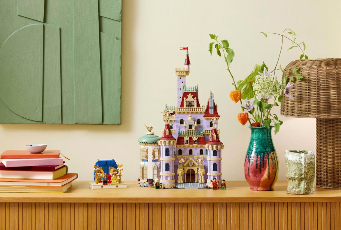 Lego Château de la Belle et la Bête : un palais enchanté à construire brique par brique