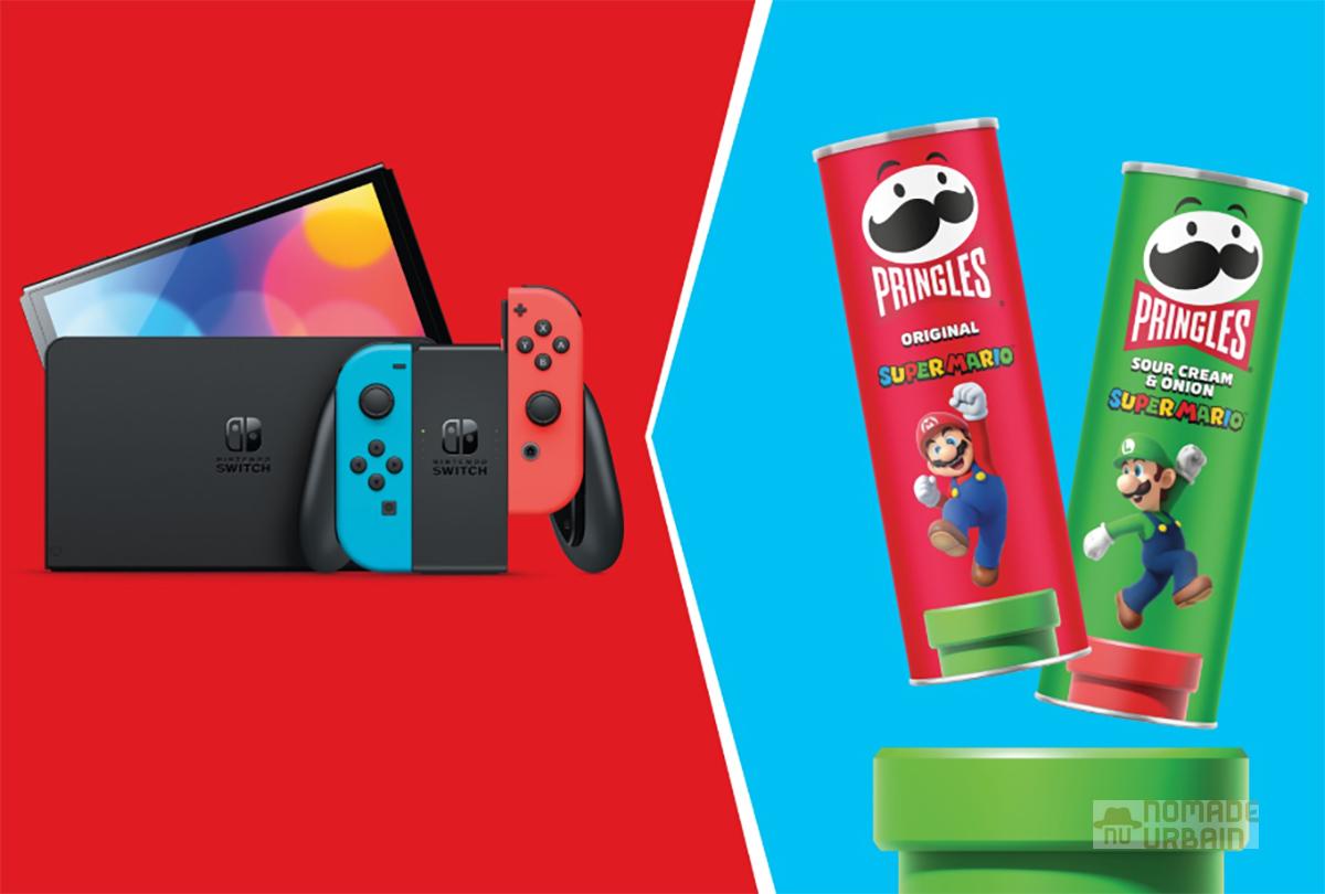 PRINGLES X SUPER MARIO : pour des apéros croustillants et ludiques !