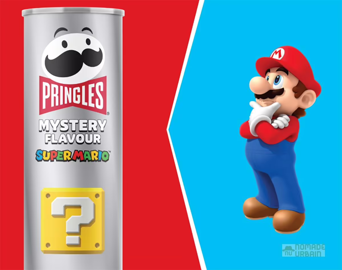 PRINGLES X SUPER MARIO : pour des apéros croustillants et ludiques !