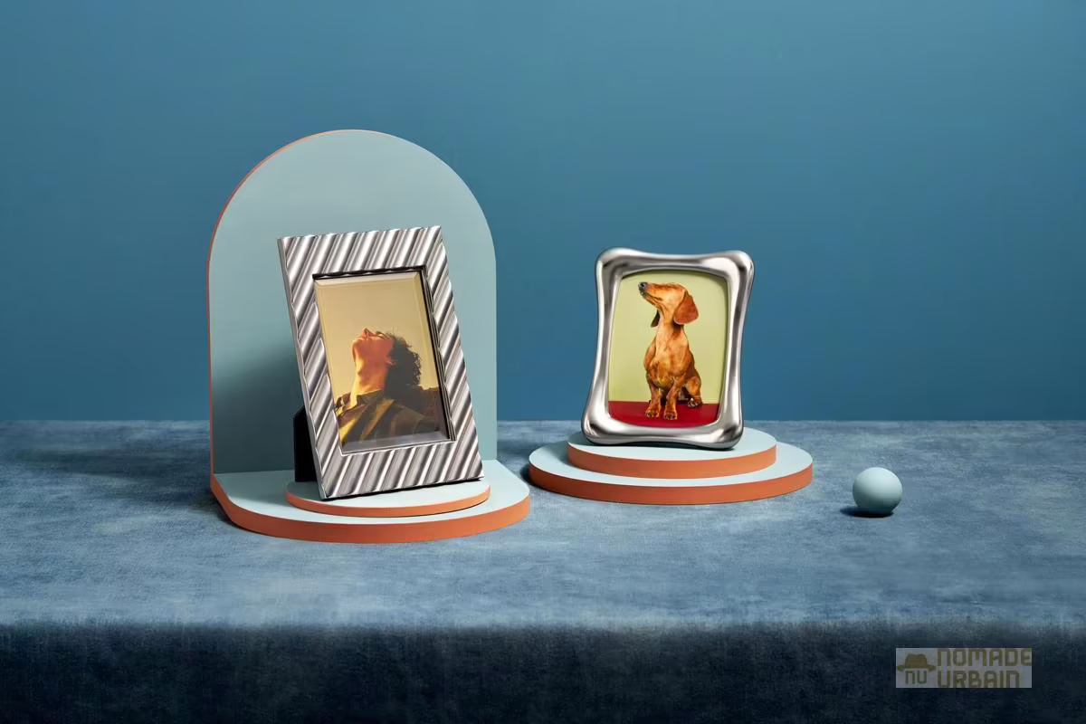 Cadre photo L’OBJET : Une réinvention entre design et artisanat d’exception