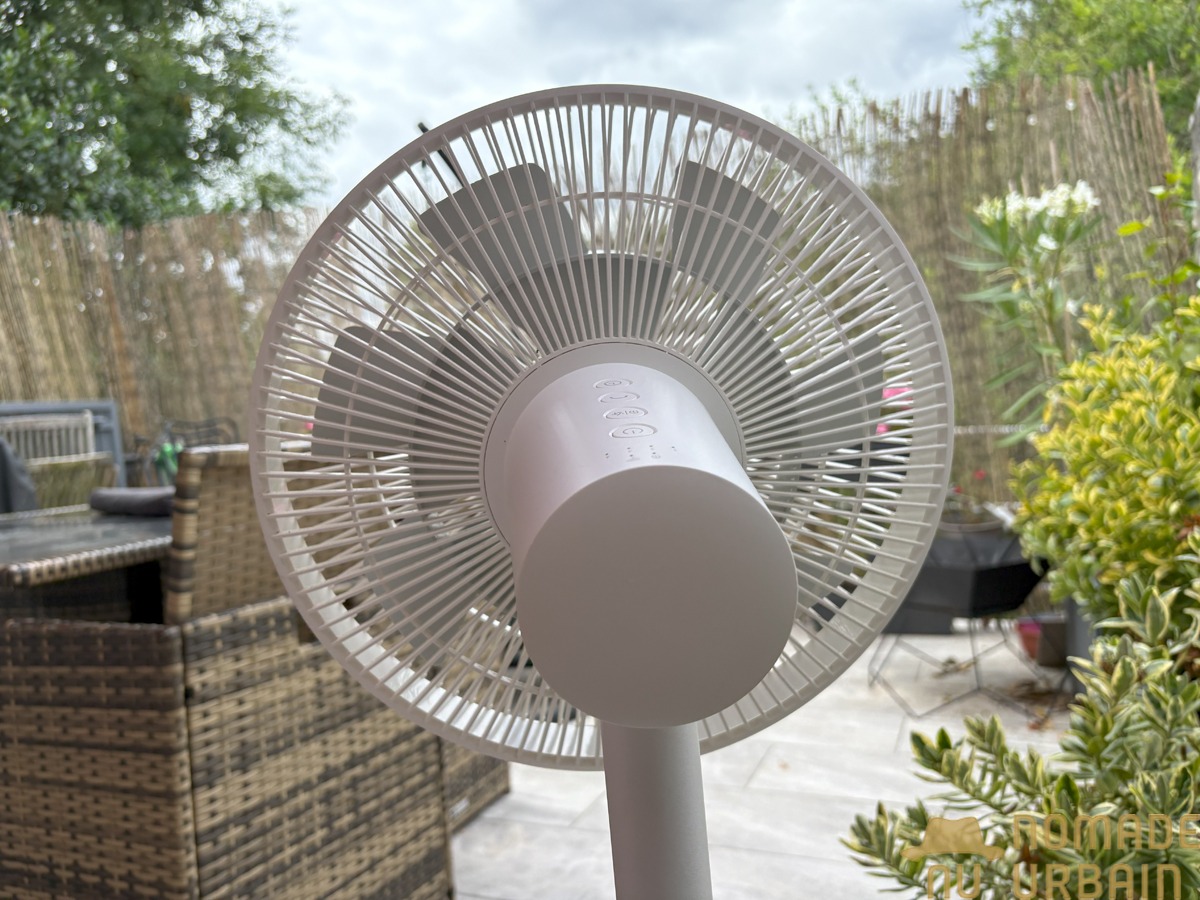 Pollution sonore et consommation électrique du Xiaomi Mi Smart Standing Fan 2 : le roi de la discrétion