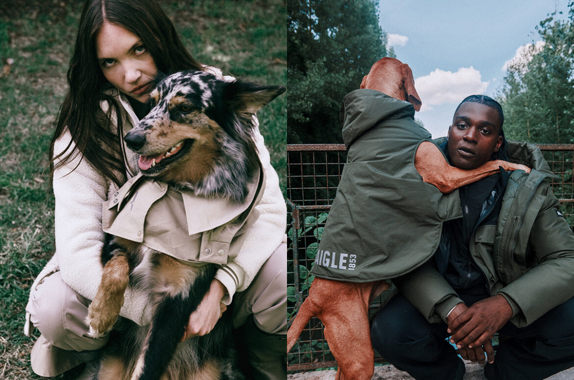 Collection Chien par Aigle : la première collection outdoor élégante jusqu’au bout de la laisse