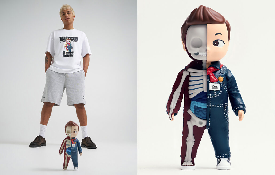 Lee X Mighty Jaxx : une capsule pop entre denim, art toy et culture street