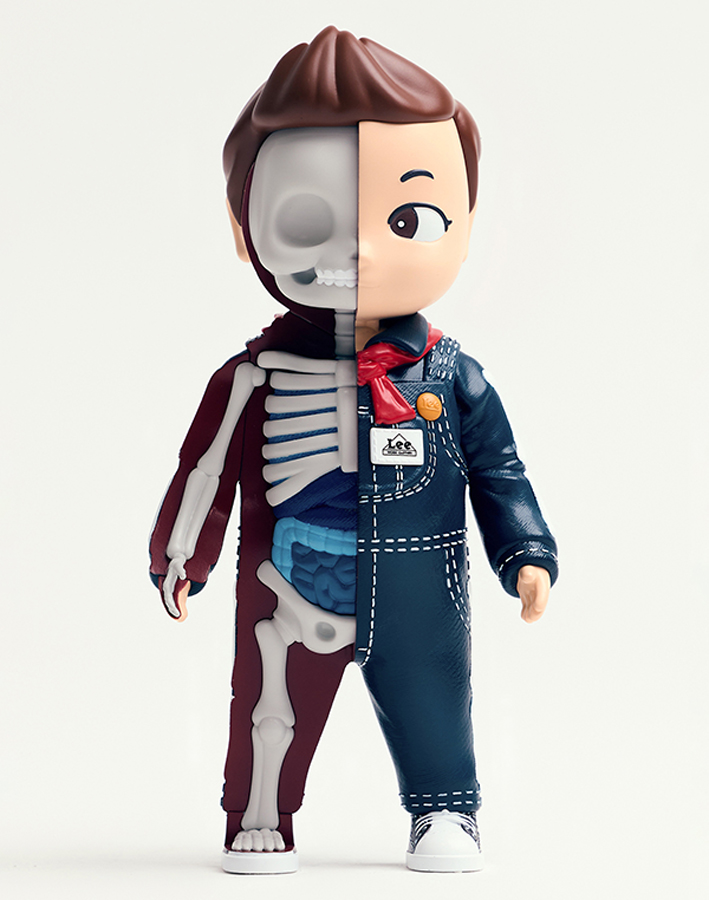 Lee X Mighty Jaxx : Quand denim, design toy et anatomie pop se rencontrent