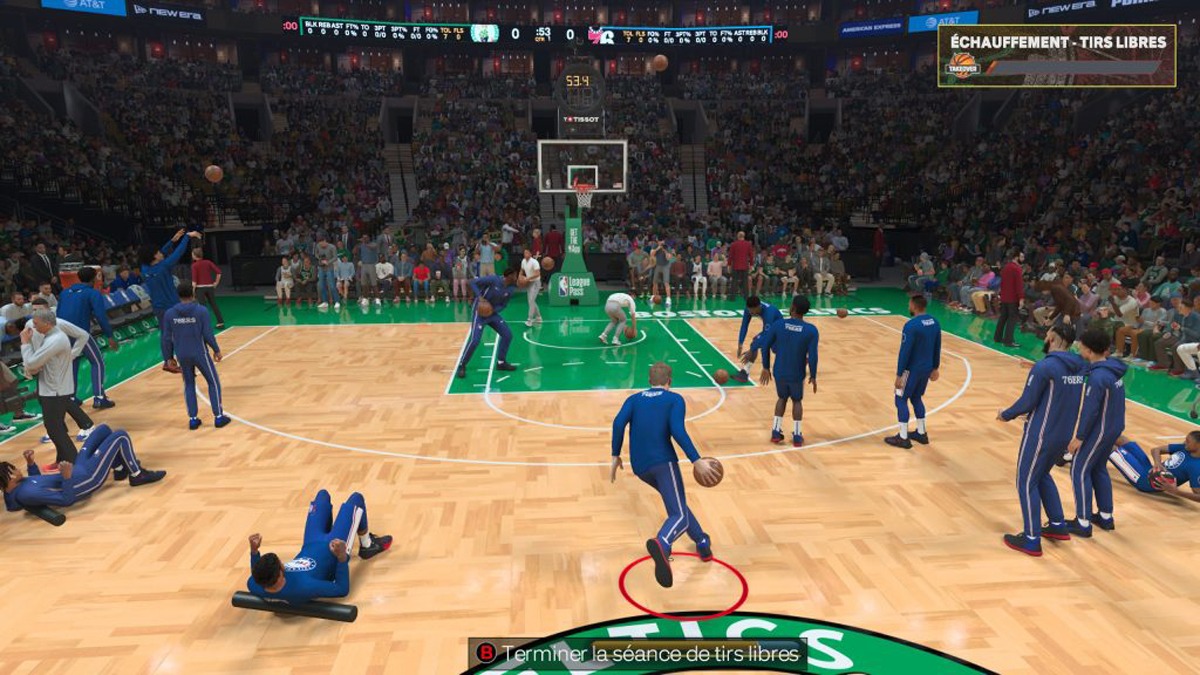 Technique de NBA 2K26 : immersive à souhait