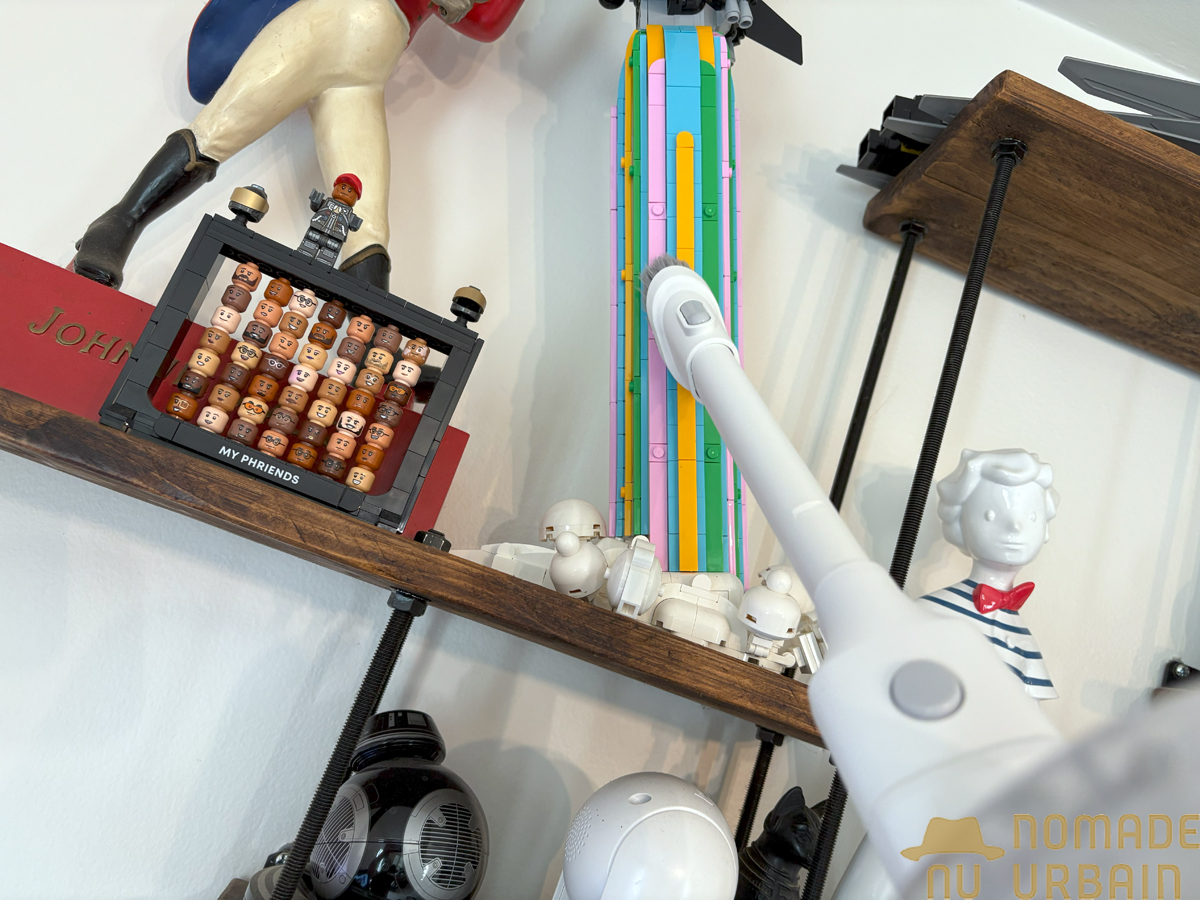 Aspiration et lavage du K10+ Pro Combo : un duo qui fait le travail