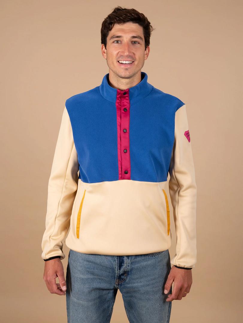 Degré7 Polaire Homme Balces : Le retour du vintage technique