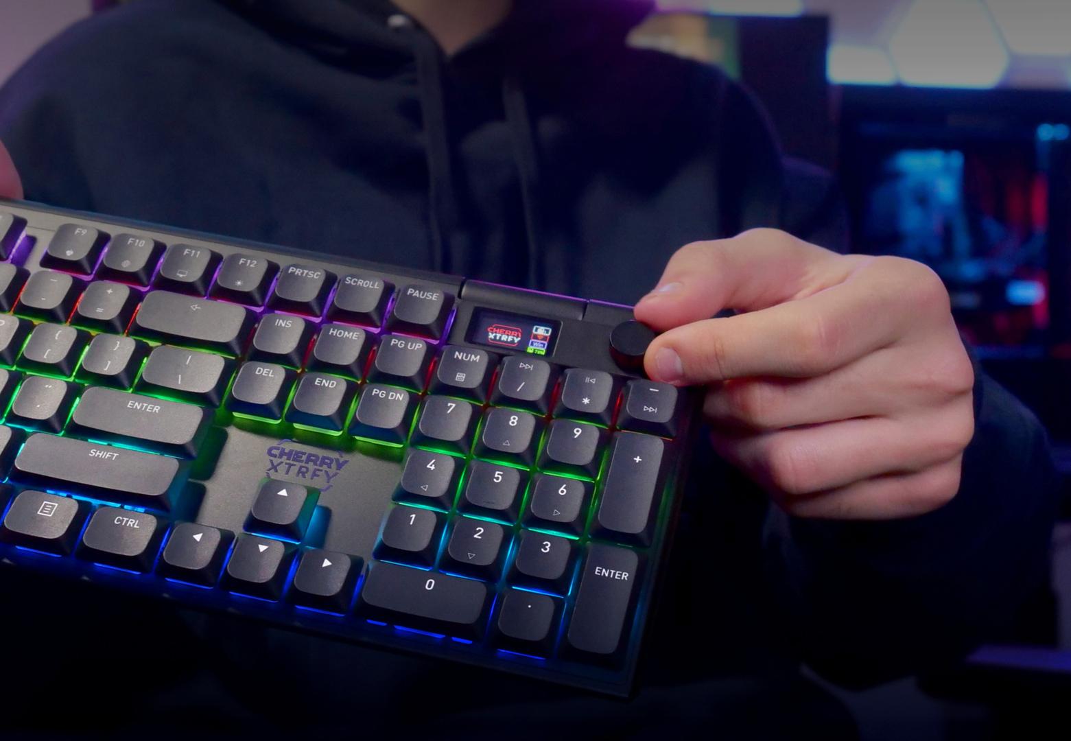 CHERRY MX 10.1 Wireless : L'élégance de la frappe mécanique