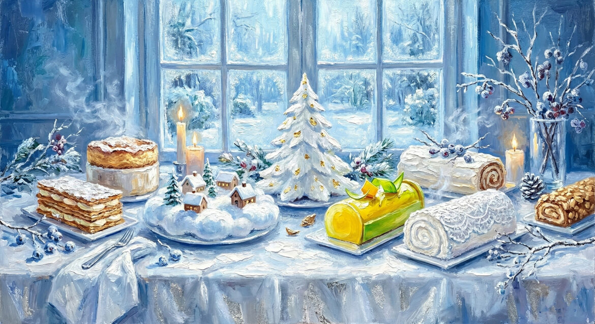 Les plus belle buches glacées Noël 2025 : pour finir le réveillon en fraîcheur