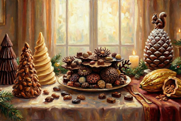 Les plus belles créations chocolats Noël 2025 !
