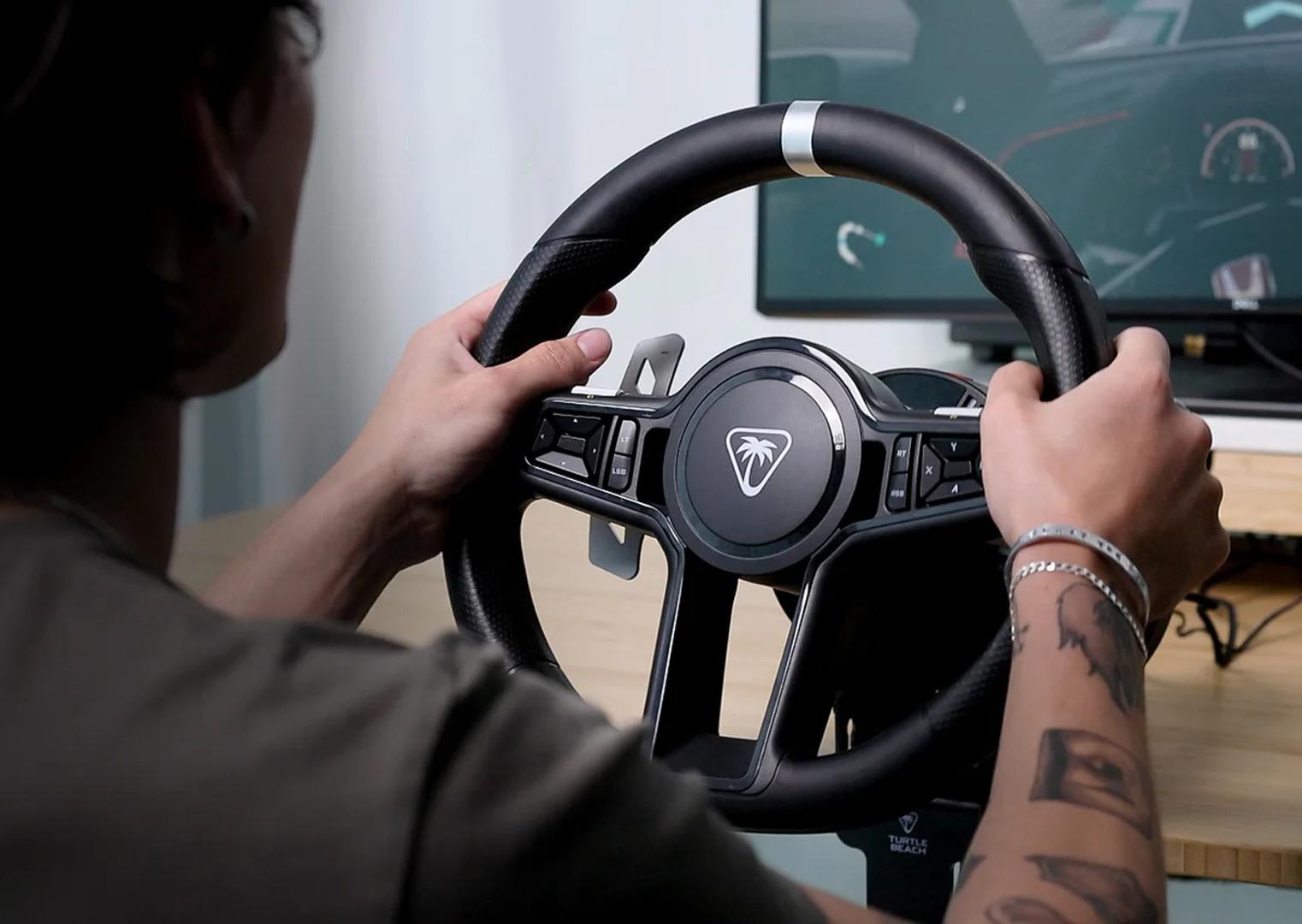 Turtle Beach VelocityOne Race KD3 : La simulation de course pour tous 7 accessoires gaming immersion