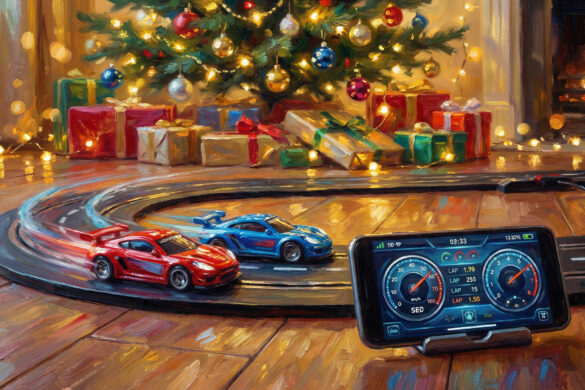 Une idée cadeau par jour (18/24) : Carrera Hybrid Devil Drivers le circuit connecté qui fait rugir petits et grands