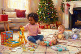 Une idée cadeau par jour (9/24) : 5 jouets pour bébés à offrir à Noël 2025 !