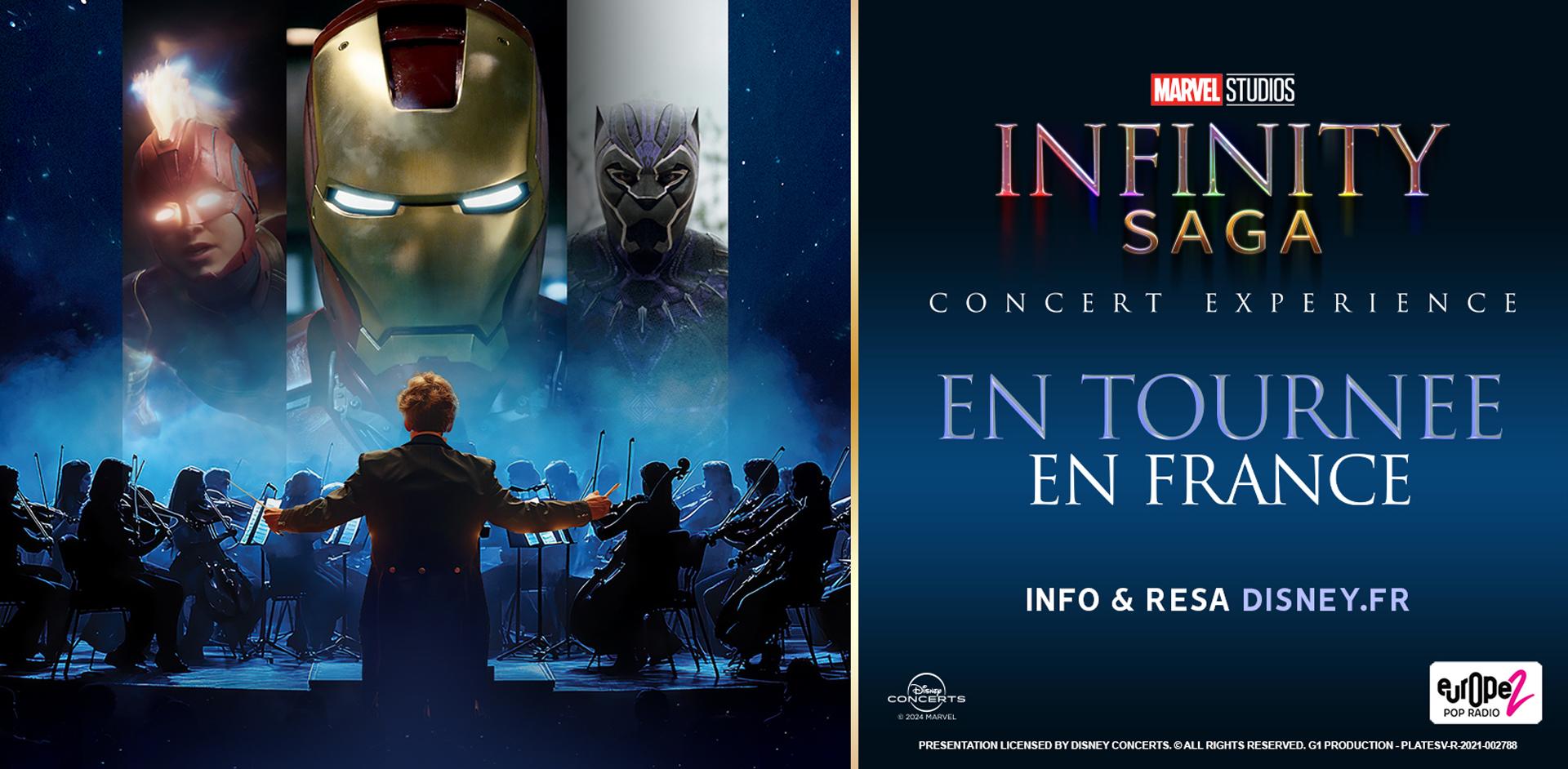 Marvel CinéConcert Infinity Saga : evivre les moments cultes avec des décibels en plus