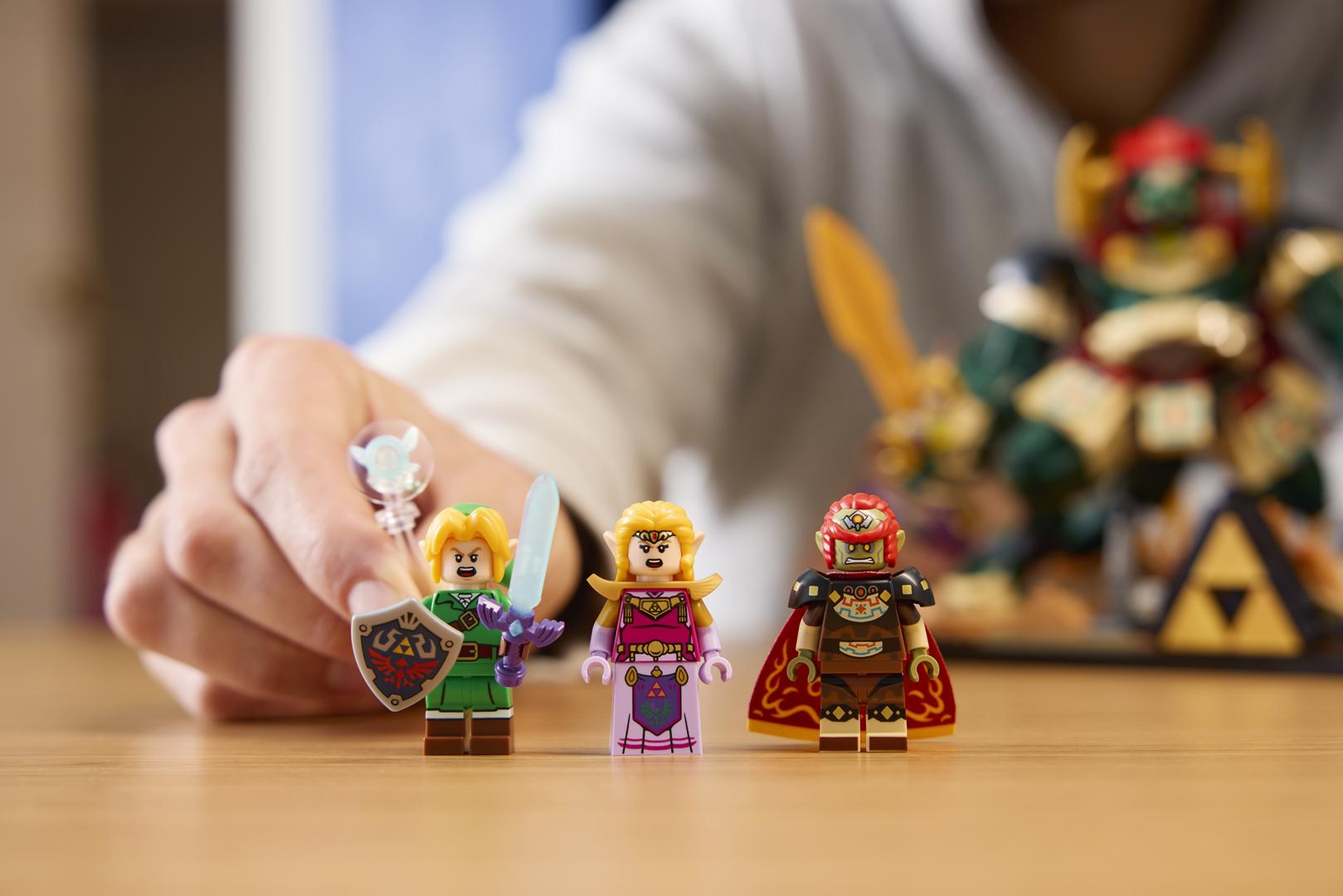 LEGO Zelda Ocarina of Time : la scène du combat final contre Ganon