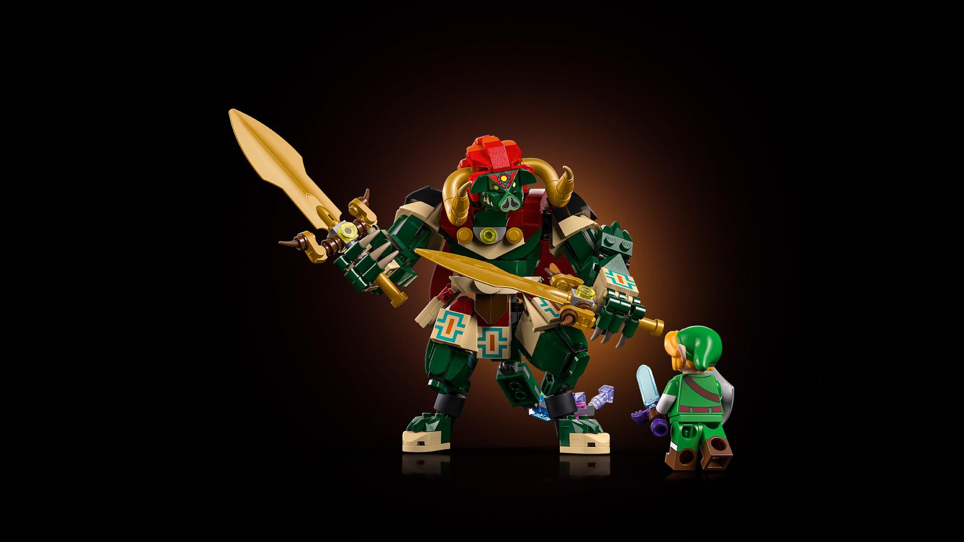 LEGO Zelda Ocarina of Time : la scène du combat final contre Ganon