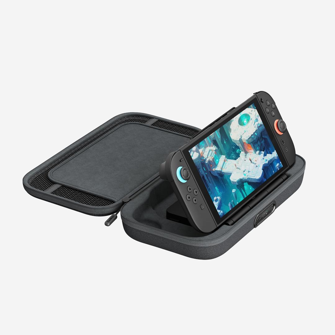 Une housse Switch 2 avec batterie intégrée, conçue pour le jeu mobile