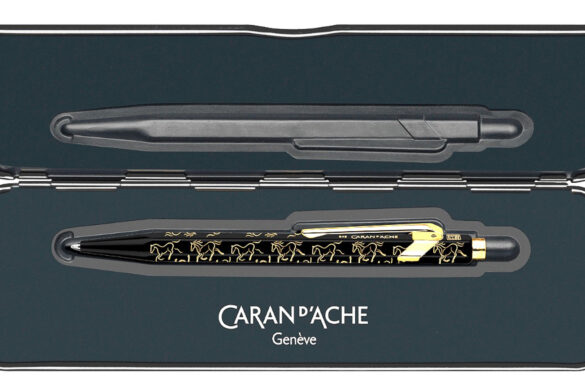 Caran d’Ache année du Cheval : le 849 se pare d’un motif symbolique et élégant