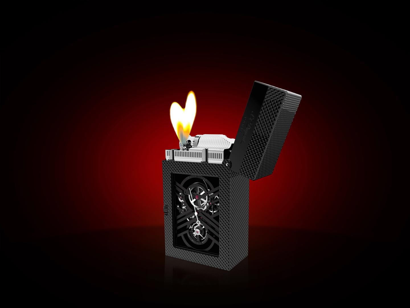 Dupont x Franck Muller : un briquet conçu comme un projet horloger