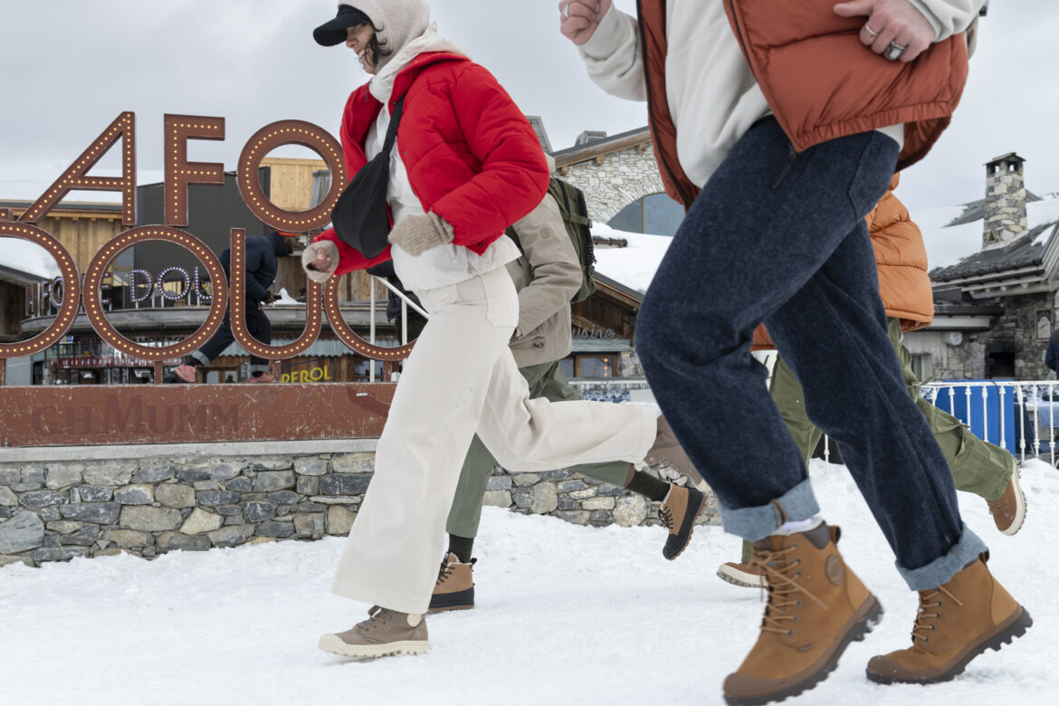 Palladium x La Folie Douce : le Pallarider, une chaussure pour explorer, danser et recommencer