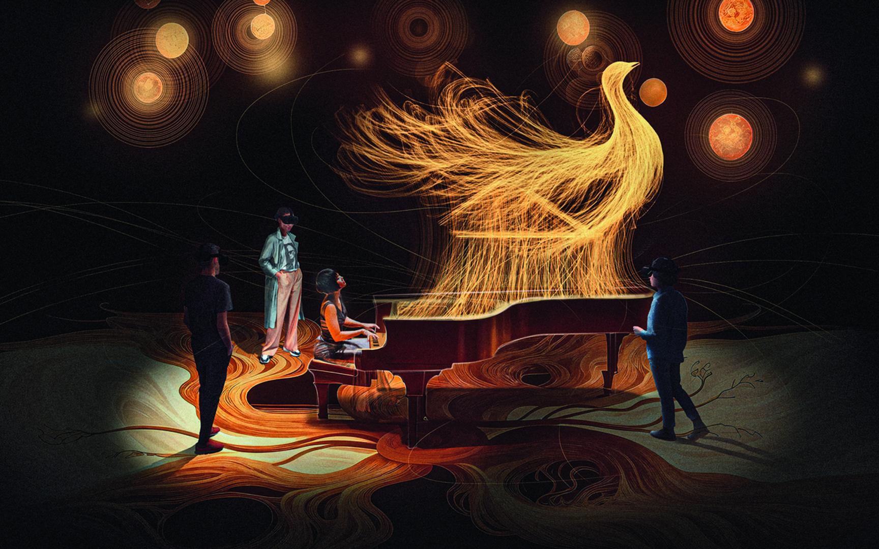 Playing with Fire : l&rsquo;hologramme qui murmure à l&rsquo;oreille des mélomanes