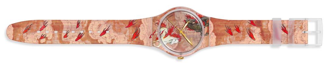 Swatch célèbre l’année du Cheval avec une montre collector signée Yu Wenjie