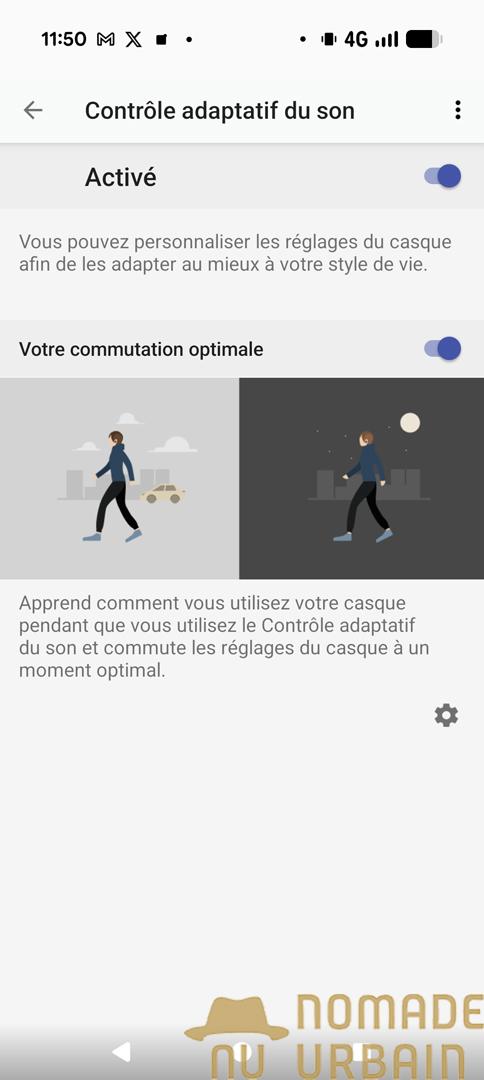 Application du Sony WH-1000XM6 : Riche et exigeante