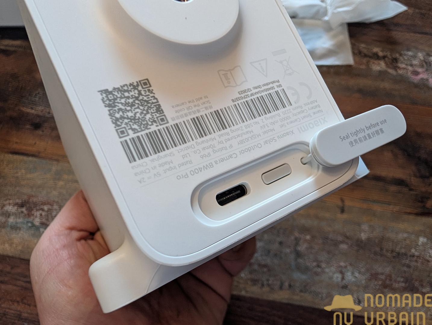 Design de la Xiaomi BW400 Pro : un bloc massif à l'allure futuriste