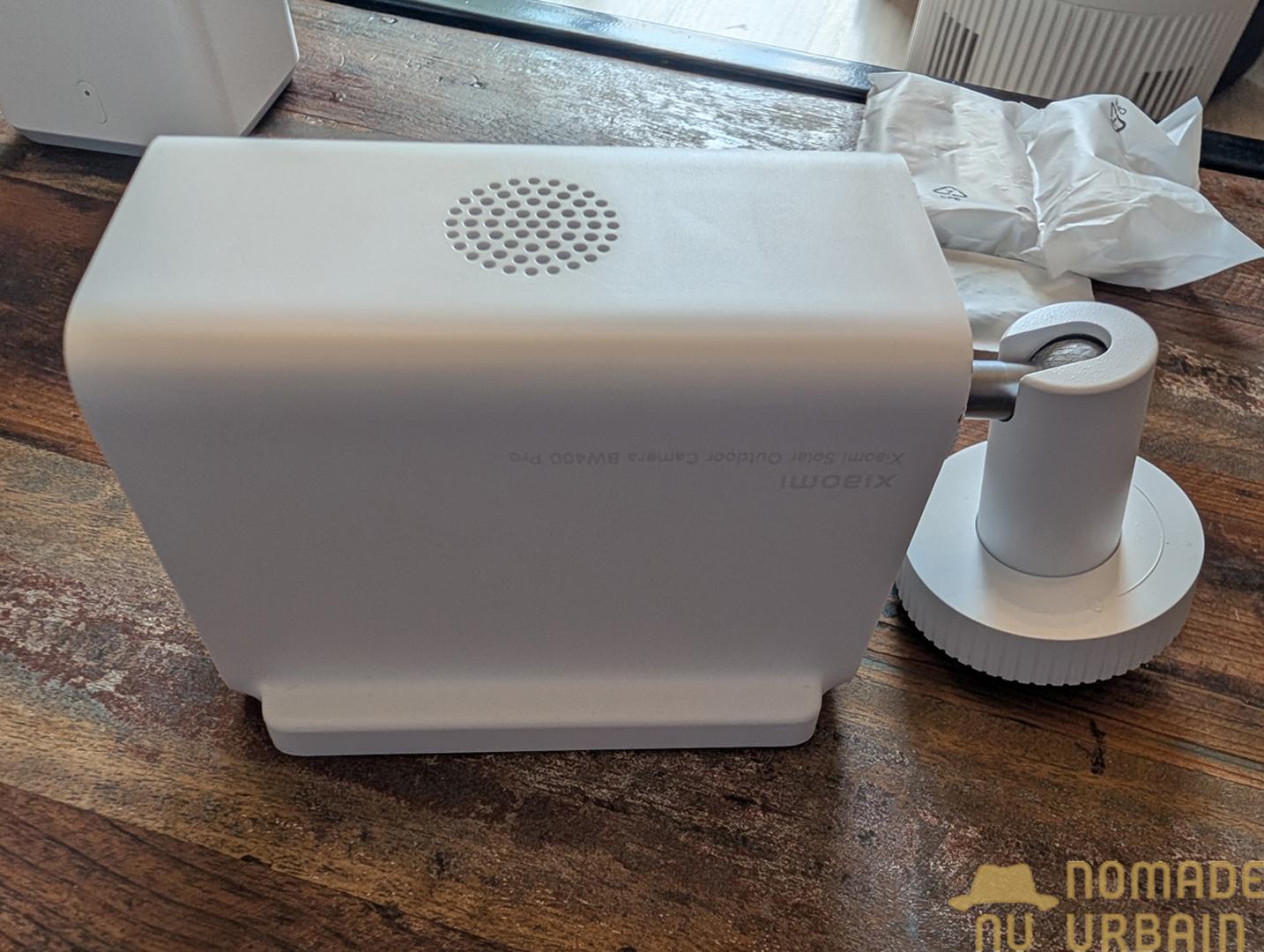 Design de la Xiaomi BW400 Pro : un bloc massif à l'allure futuriste