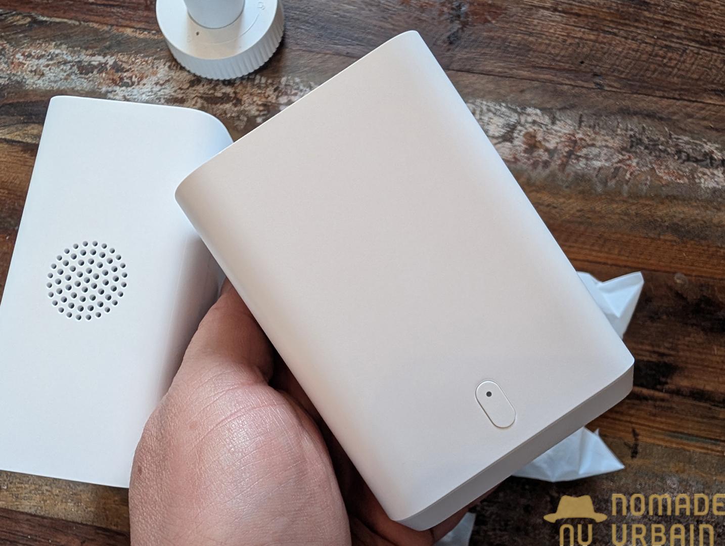 Design de la Xiaomi BW400 Pro : un bloc massif à l'allure futuriste