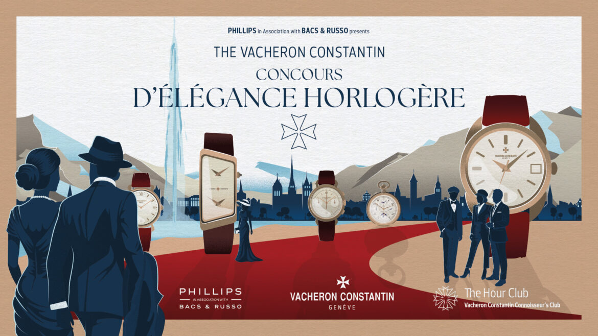 Concours d’Élégance Horlogère Vacheron Constantin : Genève devient le terrain de jeu des plus belles montres