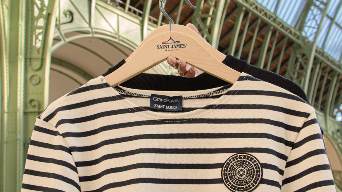 Saint James x Grand Palais : un vestiaire entre ciel au-dessus et mer au-dessous