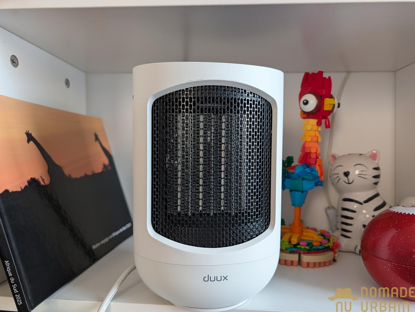 Performances de Duux Zone : Pour les petites pièces, les zones précises ou la salle de bain 