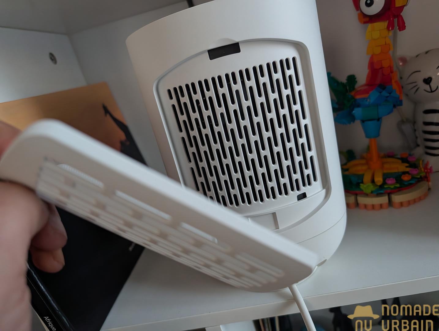 Design et technologies du Duux Zone : un chauffage aussi compact qu'il est élégant