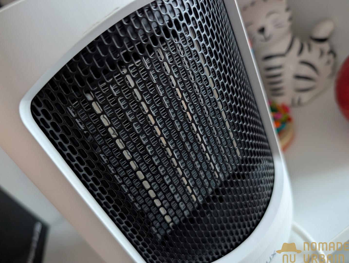 Design et technologies du Duux Zone : un chauffage aussi compact qu'il est élégant