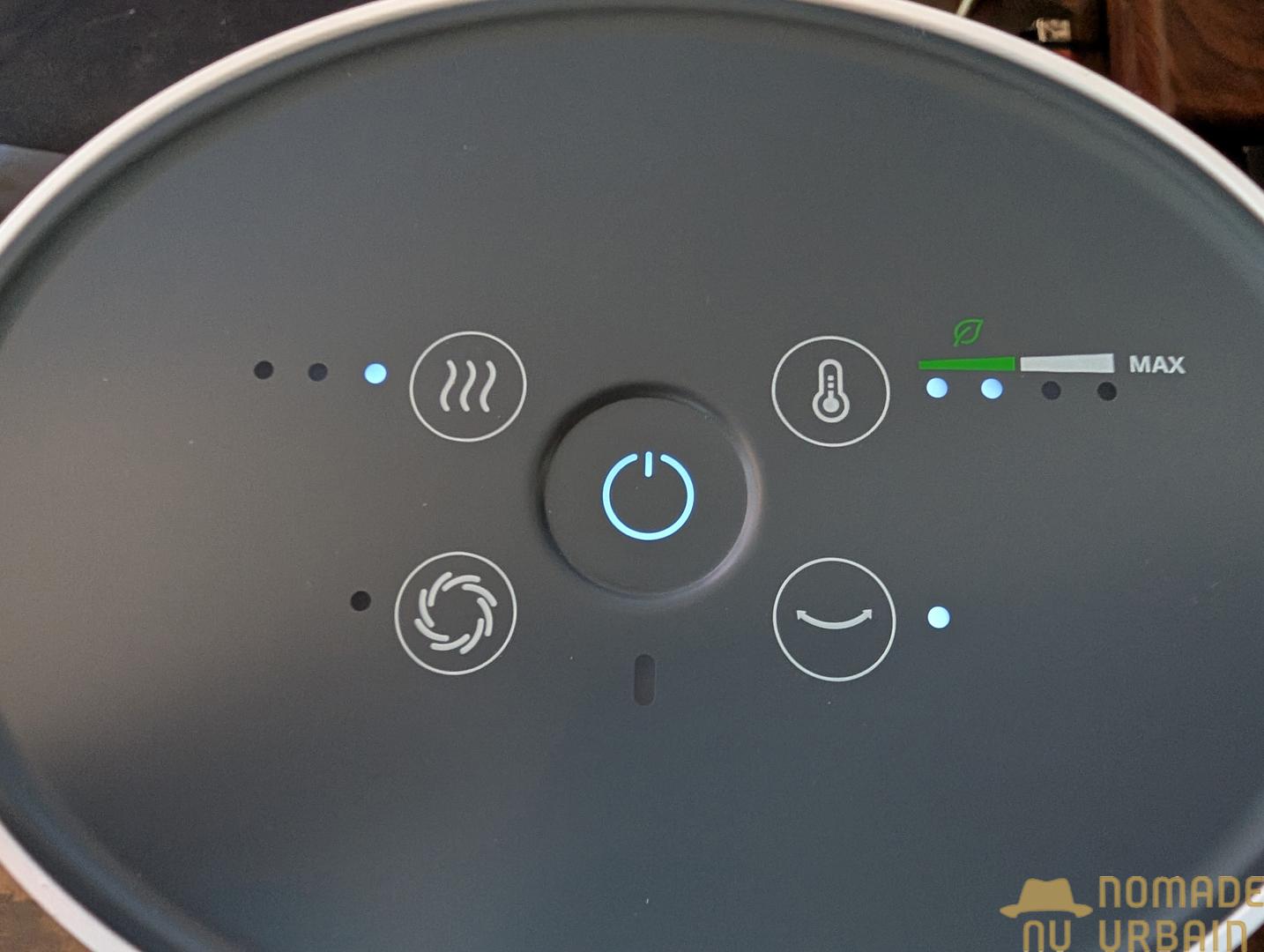 Design et technologies du Duux Zone : un chauffage aussi compact qu'il est élégant