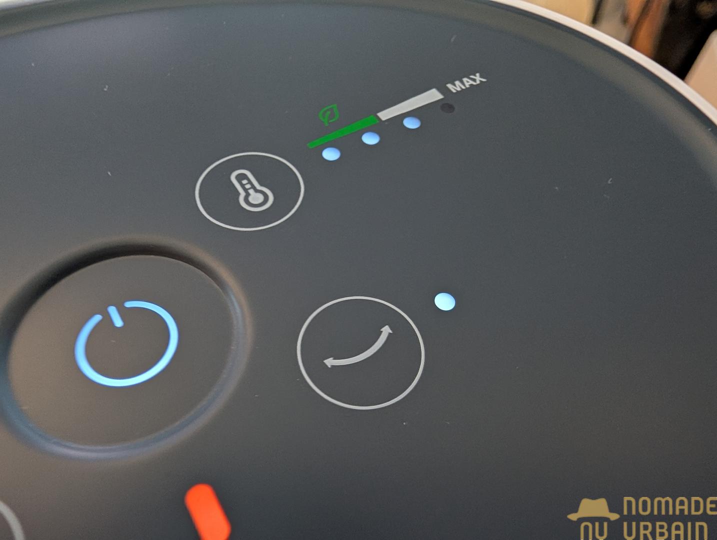 Ergonomie du Duux Zone : il faut juste apprendre à le comprendre