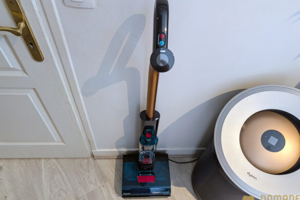 Test Dyson Clean+Wash Hygiene : plus léger, performant, et des détails qui fuient